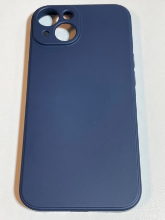 iPhone 13 Silikondeksel (Mørk Blå)