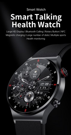 LIGE ECG+PPG Bluetooth Call Smart Watch