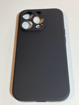 iPhone 14pro silikondeksel (svart)