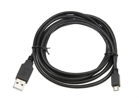 USB A til USB Micro-B kabel 2m sort