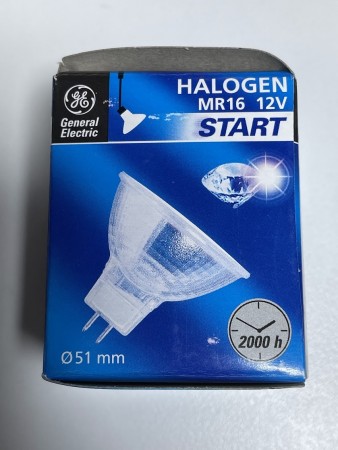 General Electric MR16 Halogen START 12V 50W